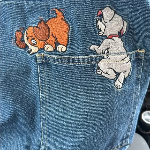 Vintage Disney Lady and the Tramp denim dress - Picture 6 of 6